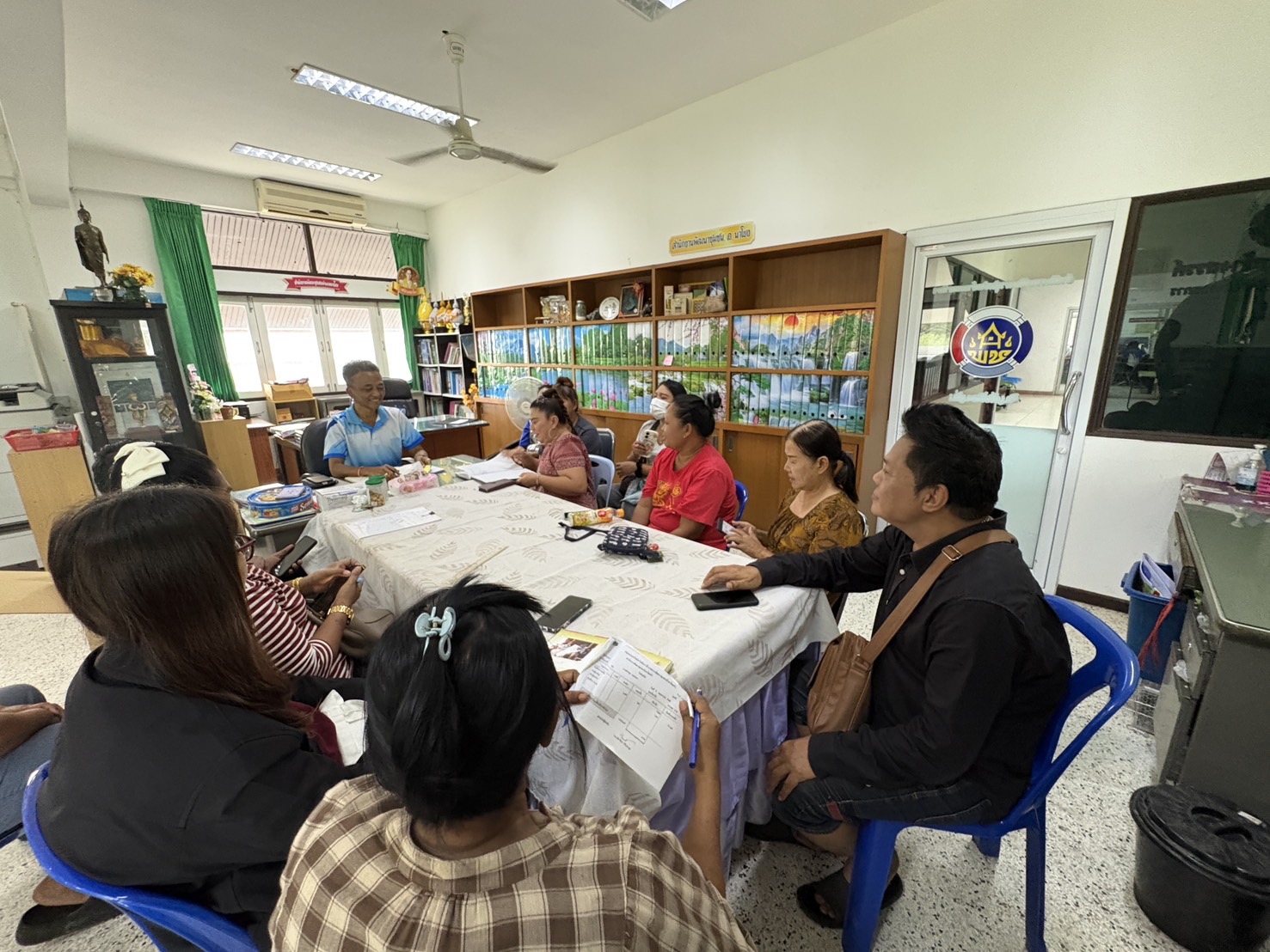 สพอ.นาโยง จังหวัดตรัง  ประชุมเครือข่าย OTOP ระดับอำเภอ 