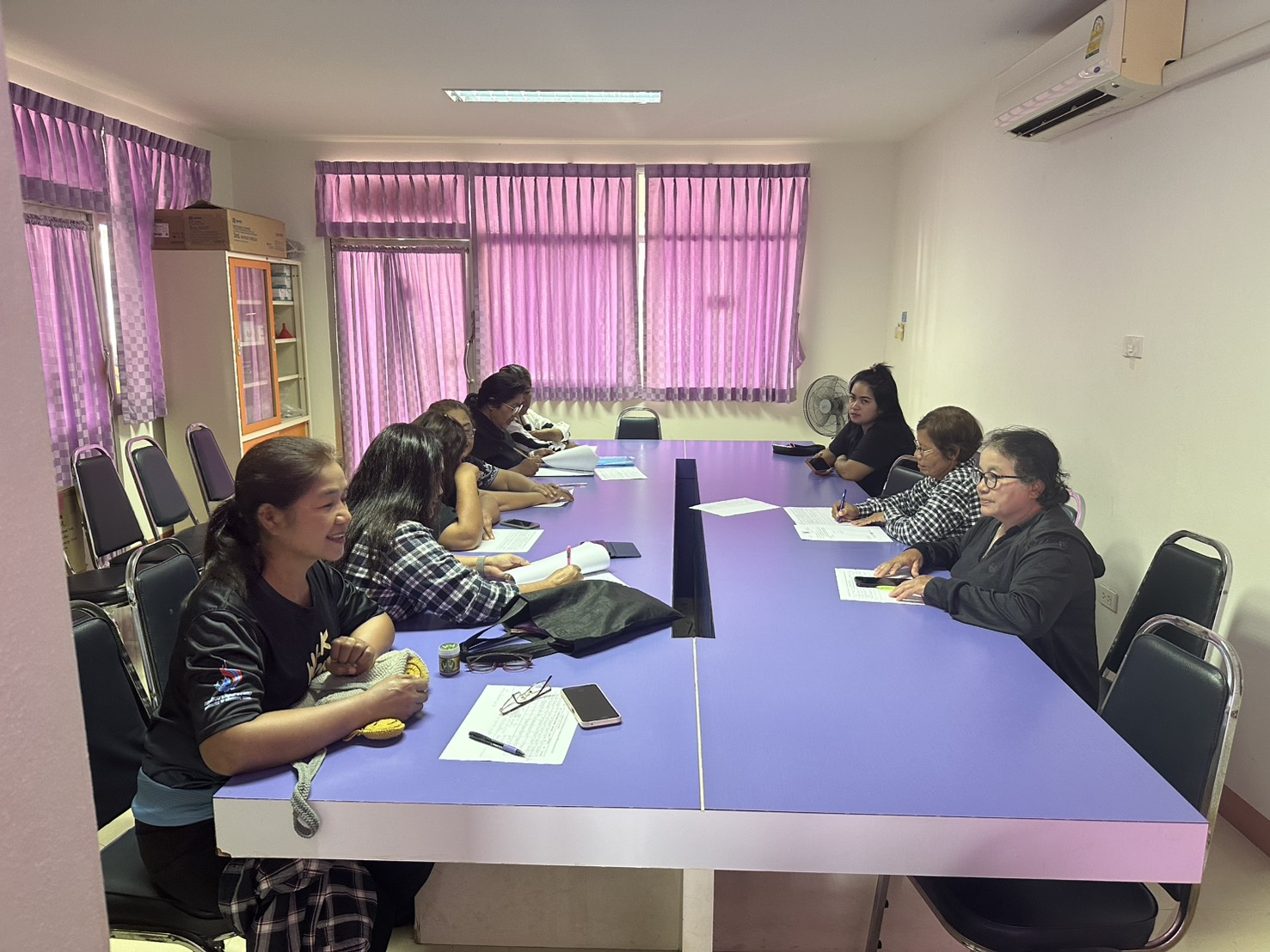 สพอ.นาโยง จังหวัดตรัง ร่วมประชุมคณะทำงานขับเคลื่อนกองทุนพัฒนาบทบาทสตรีตำบล