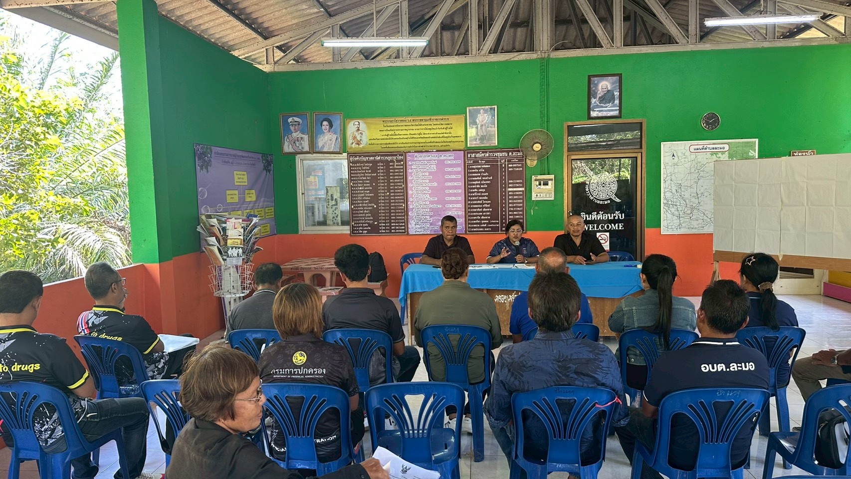 สพอ.นาโยง จังหวัดตรัง ดำเนินการโครงการประชุมเชิงปฎิบัติการจัดทำและประสานแผนพัฒนาตำบล 