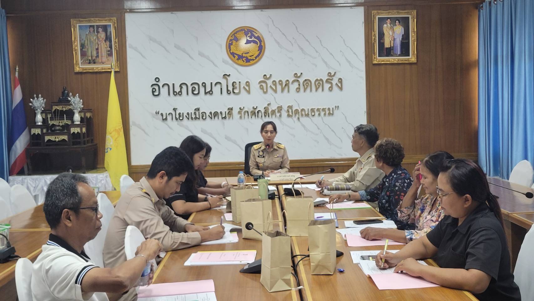 พช.นาโยง จ.ตรัง ประชุมคณะอนุกรรมการกลั่นกรองและติดตามการดำเนินงานกองทุนพัฒนาบทบาทสตรีอำเภอนาโยง ครั้งที่ 3/2569