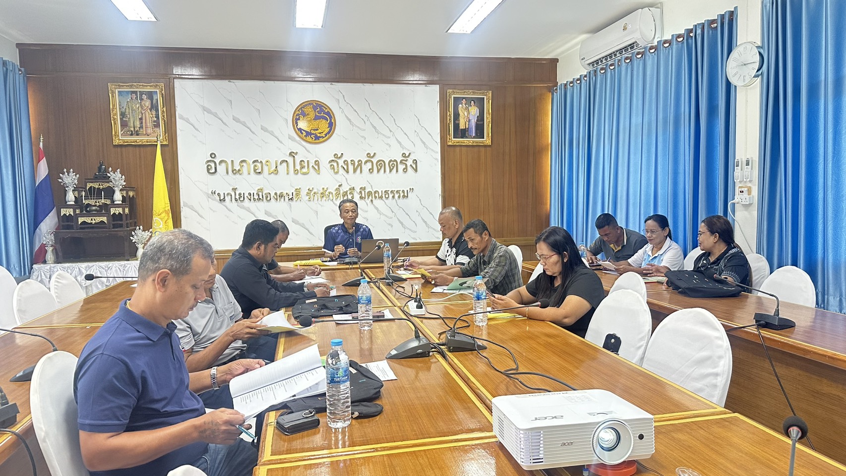 “พช.นาโยง จ.ตรัง ดำเนินโครงการประชุมเพิ่มศักยภาพคณะกรรมการเครือข่ายกองทุนชุมชนขับเคลื่อนกลุ่มออมทรัพย์เพื่อการผลิต (ระดับอำเภอ)”