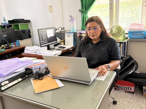 สพอ.นาโยง จังหวัดตรัง ร่วมประชุมกิจกรรมเสริมสร้างศักยภาพบุคลากรในการใช้งานระบบวิเคราะห์ข้อมูลชุมชน 
