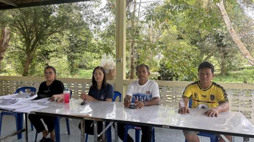 “พช.นาโยง จ.ตรัง ร่วมประชุมกรรมการโครงการแก้ไขปัญหาความยากจน หมู่ที่ 2 ต.ช่อง”